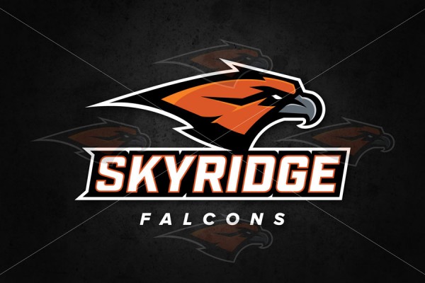 Skyridge Falcons logo (with name)