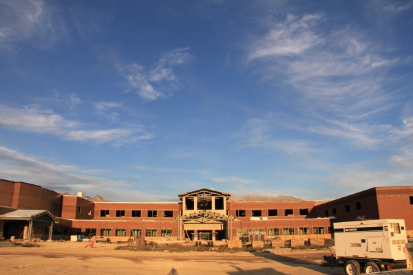 front of school, Sept 24